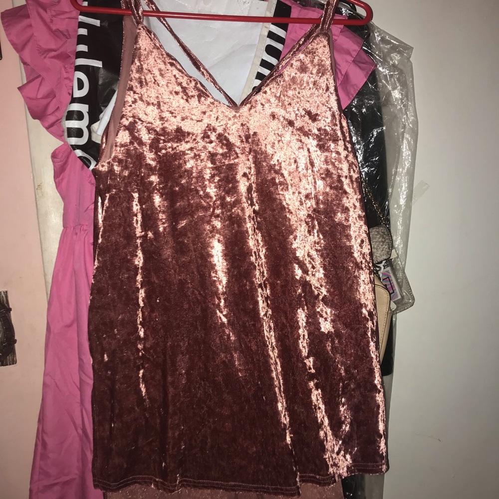 Velvet top - Picture 1 of 2